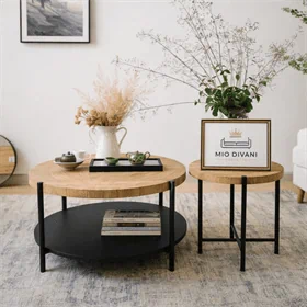 סט שולחנות סלון מדגם Legno