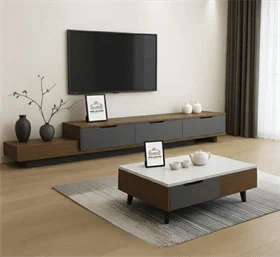 סט מזנון ושולחן סלון מדגם MONACO