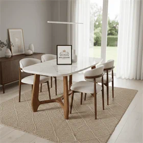 פינת אוכל מדגם VENEZIA כולל 4 כיסאות