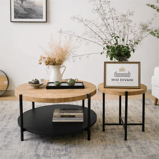 סט שולחנות סלון מדגם Legno